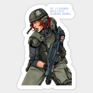 Colonial Ragowski Sticker